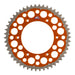 Renthal Sprocket Twinring Orange 50T Bi-Metal Grooved