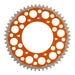 Renthal Sprocket Twinring Orange 52T Bi-Metal Grooved