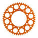 Renthal Sprocket Rear Orange 52T Alloy 7075 T6 Grooved KTM