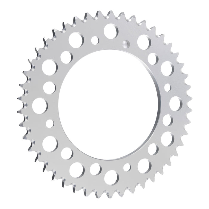 Renthal Rear Sprocket - Silver 46T Alloy 7075-T6 Grooved