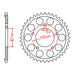 Sprocket Kit Suzuki GSF400 - 525XRE 14/46