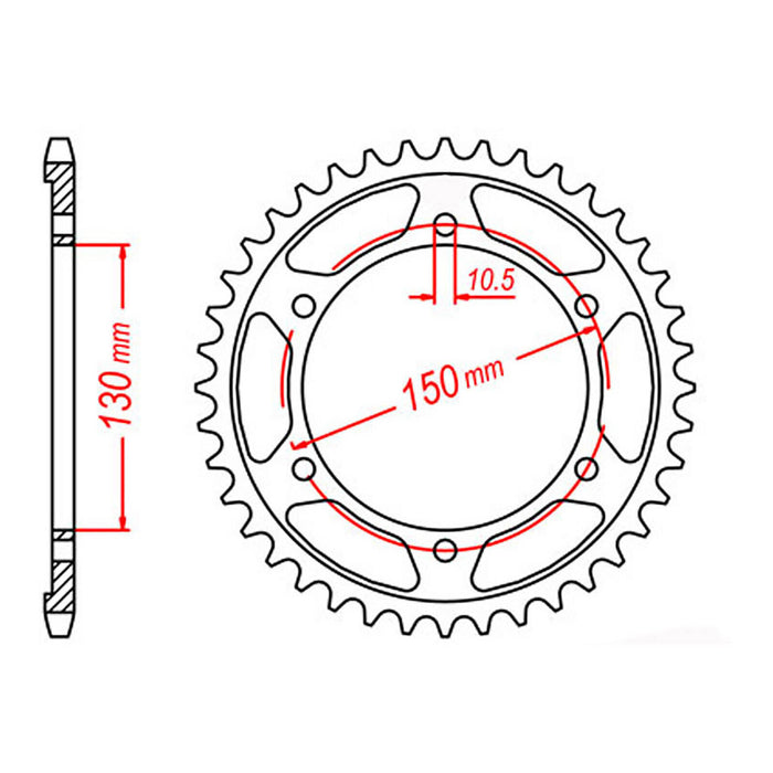 Sprocket Kit Yamaha FJ1200/XJR1300 - 530ZXW 17/39