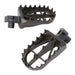 Zeta Wide Foot Pegs CrMo Mid KX65 / 80 / 85 / 100 / KLX140