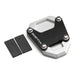 Zeta Side Stand Extender Black/Silver Honda CRF1100L '20-