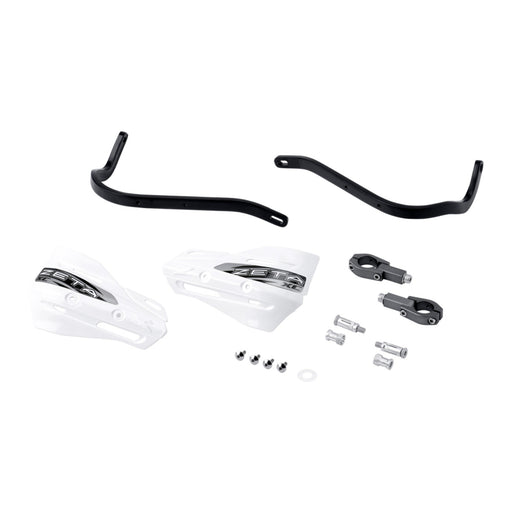 Zeta Armor Handguard XC Kit for 28.6mm Bar - Black / White