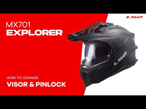 LS2 MX701 Explorer Helmet - Matte Black 06