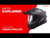 LS2 MX701C Explorer Carbon Frontier - Blue / Black 06