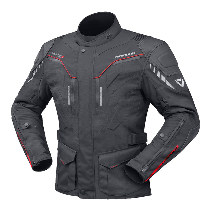 Dririder Nordic V Sports Touring Jacket - Black