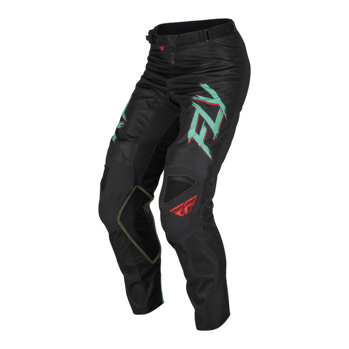Fly Racing 2023 Kinetic Special Edition Rave Pant - Black / Mint / Red