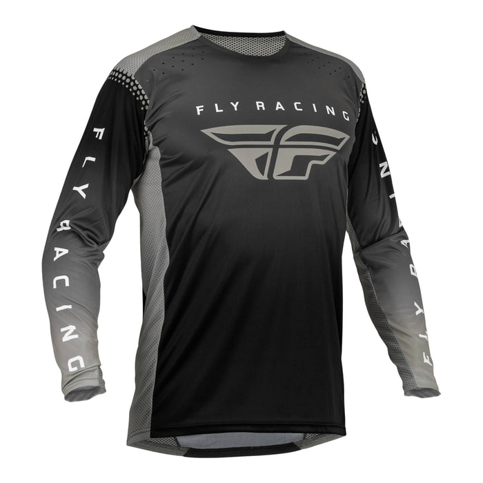 Fly Racing 2023 Lite Hydrogen Jersey - Black / Grey