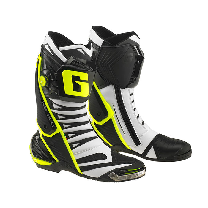 Gaerne GP1 Evo Boot - White / Black / Yellow