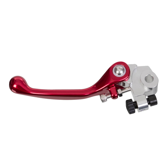 WHITES FLEXIBLE FORGED CLUTCH LEVER RED GASGAS