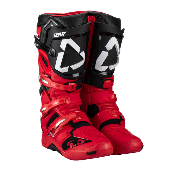 Leatt 5.5 Flexlock Boot - Red