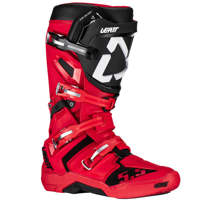 Leatt 5.5 Flexlock Boot - Red