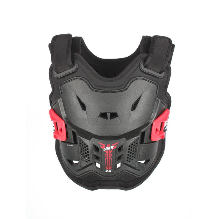 LEATT CHEST PROTECTOR 2.5 BLK/RED KIDS 110-134CM