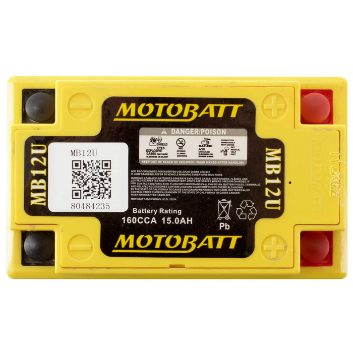 Motobatt Battery Quadflex AGM - MB12U