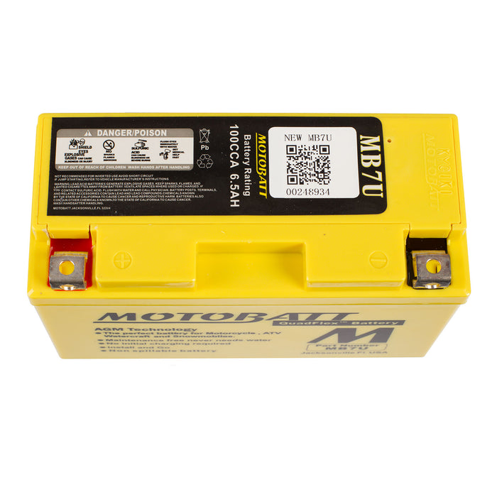 Motobatt Battery Quadflex AGM - MB7U