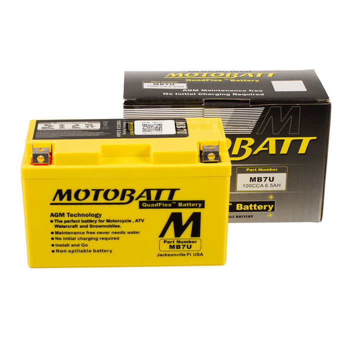 Motobatt Battery Quadflex AGM - MB7U