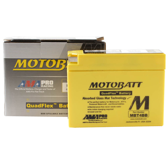 Motobatt Battery Quadflex AGM - MBT4BB