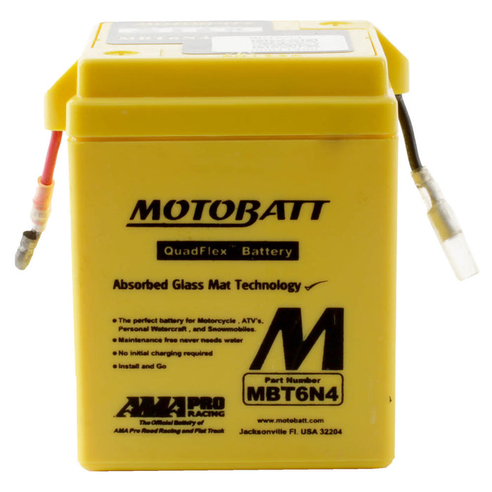 Motobatt Battery Quadflex AGM - MBT6N4