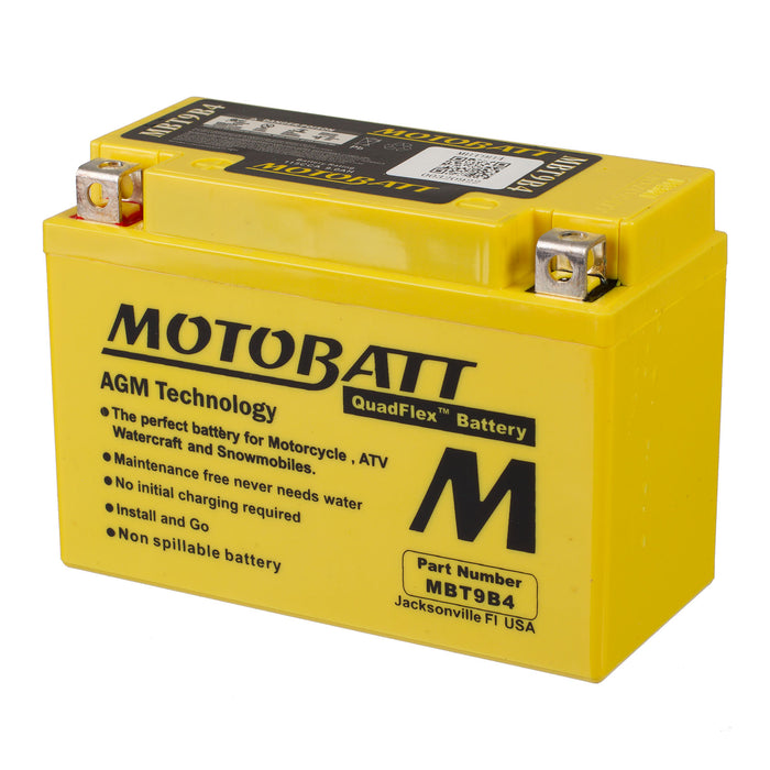 Motobatt Battery Quadflex AGM - MBT9B4