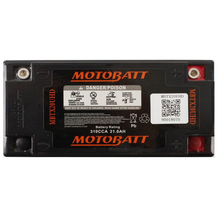 Motobatt Battery Quadflex AGM - MBTX20UHD