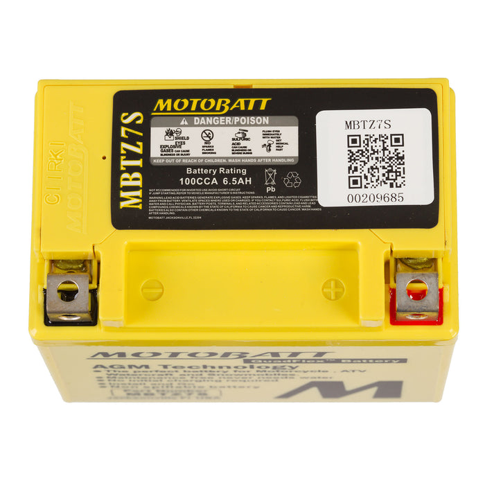 Motobatt Battery Quadflex AGM - MBTZ7S