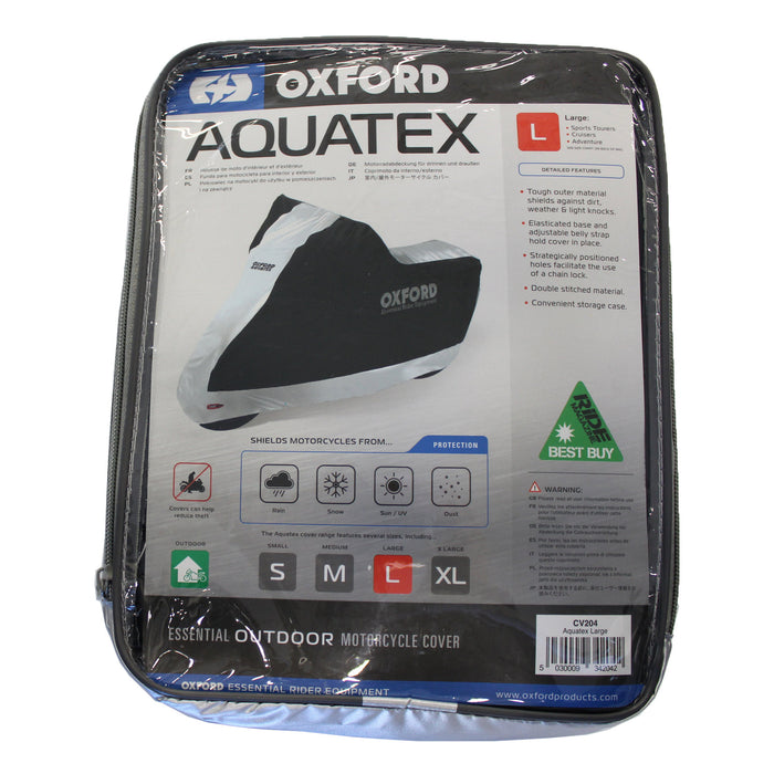 Oxford Motorcycle Cover Aquatex - L