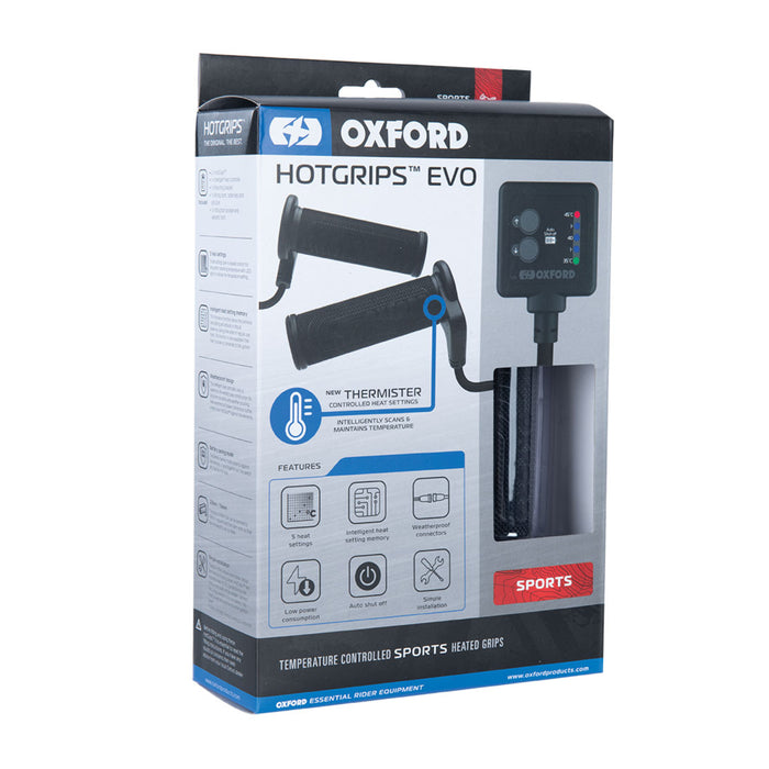 OXFORD *EVO* HOT GRIPS SPORTS - V9 THERMISTER SWITCH