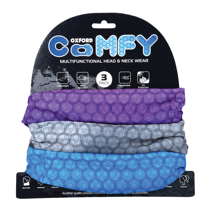 Oxford Comfy - Prismatic (3 Pack)