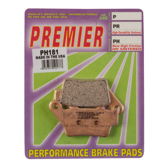 Premier Brake Pads - PH Street Sintered