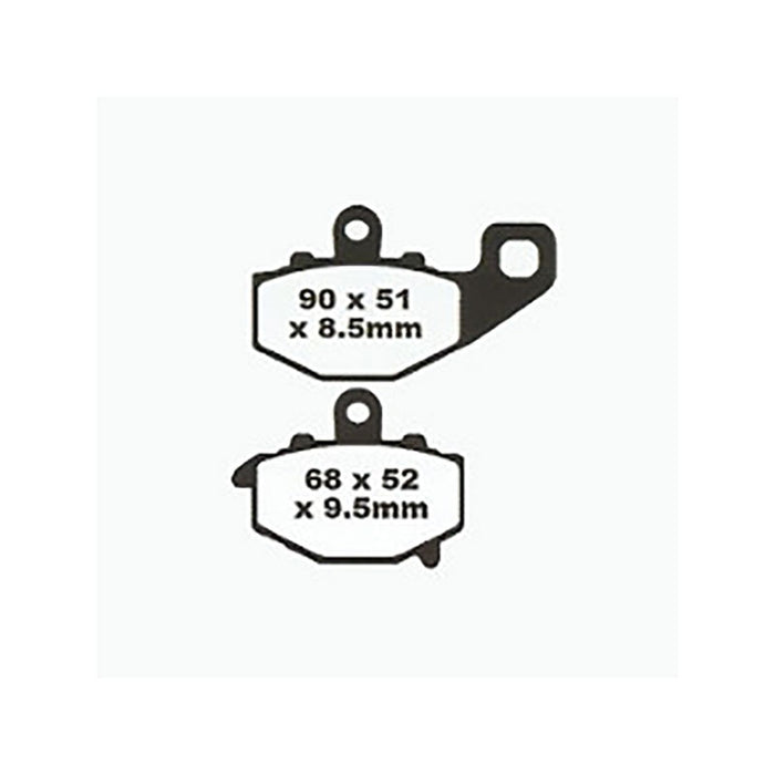 Premier Brake Pads - PV Semi Sintered