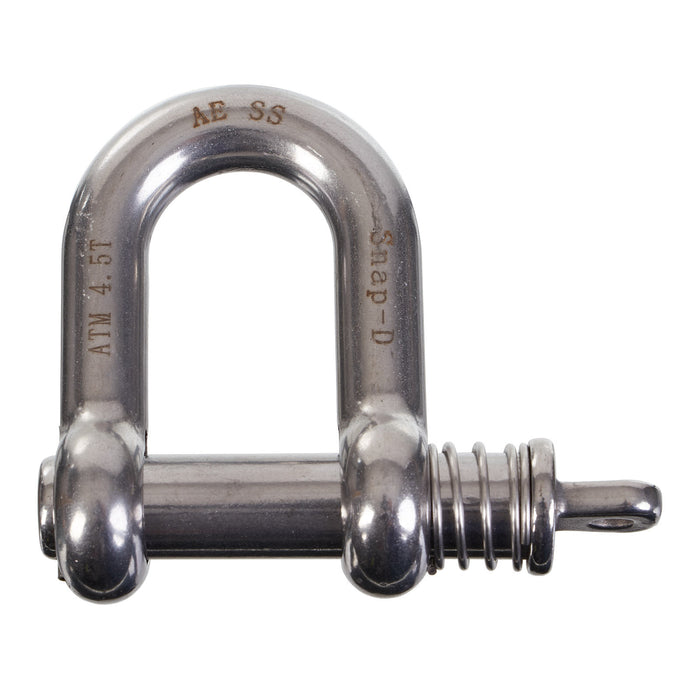 Snap-D Stainless Steel D-Shackle - 17mm