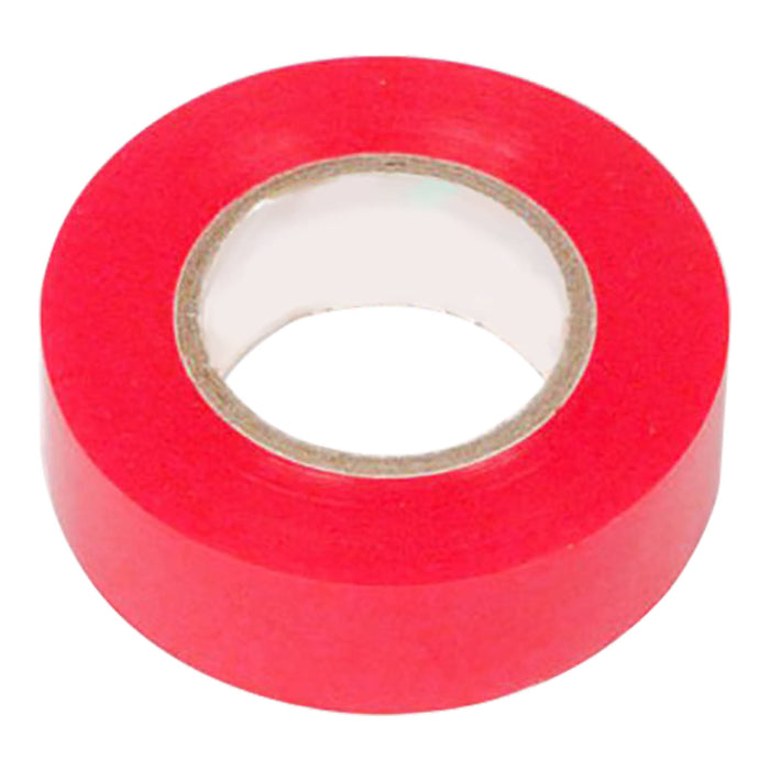 TAPE PVC 18mm X 6.5Mtr RED Each - STEEL GRIP