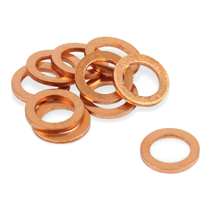 Whites Crush Washer Copper - 10 x 18 x 1.5 (100 Pack)