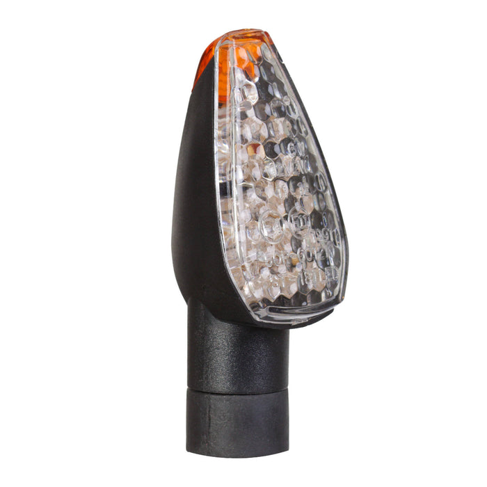 WHITES LED ROADHAWK MK3 FLASHER BLACK