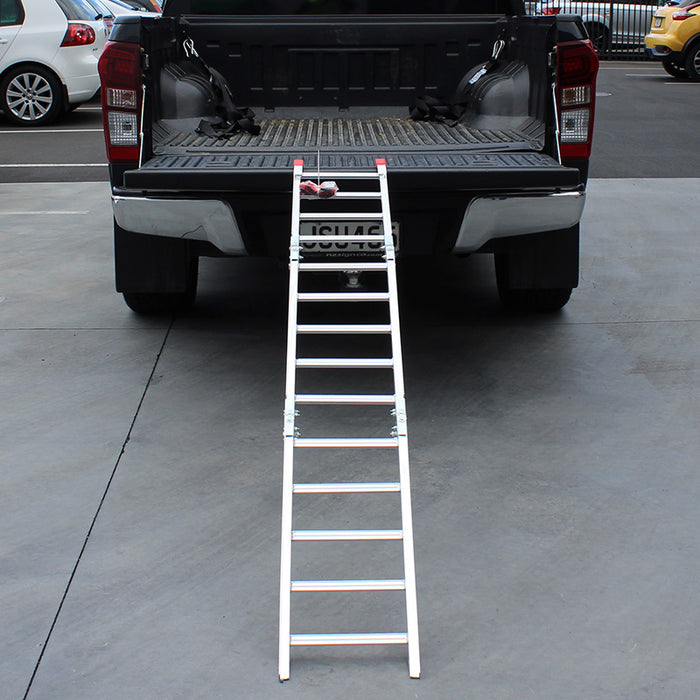WHITES 015A ALLOY RAMP TRI FOLD 200x30cm 270kg rated