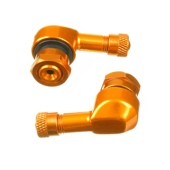 WHITES 90 DEGREE ALLOY VALVES 11.3MM (JAP) - GLD (PAIR)